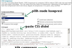 Mempercepat Loading Blog dengan CSS Compressor