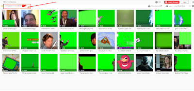 green screen efek terbaru untuk youtuber