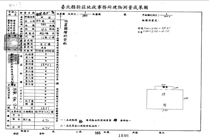 鈴木華城二期法拍屋．新莊區中正路803巷15號4樓．位於新北市