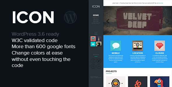 Creative WordPress Themes that was released in August 2013