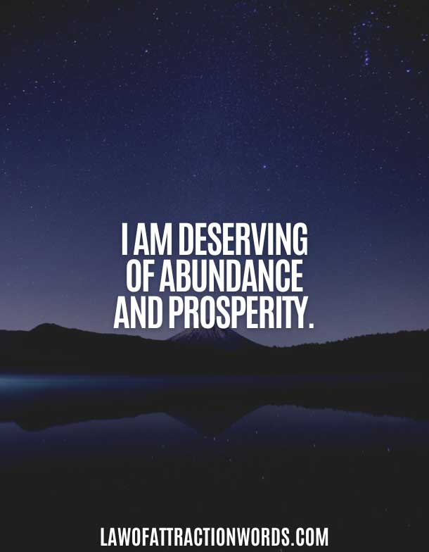 Positive Affirmations To Attract Abundance and Prosperity