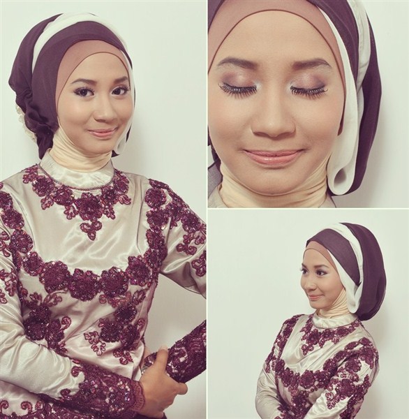 model hijab dan baju kebaya wisuda muslimah terbaru 2017/2018