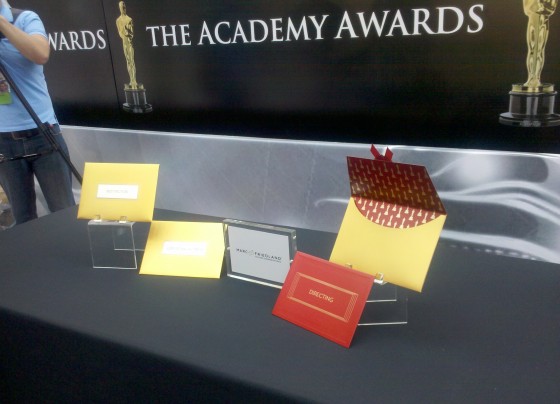 Academy Awards Envelope5