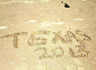 Texas in the sand - Matagorda