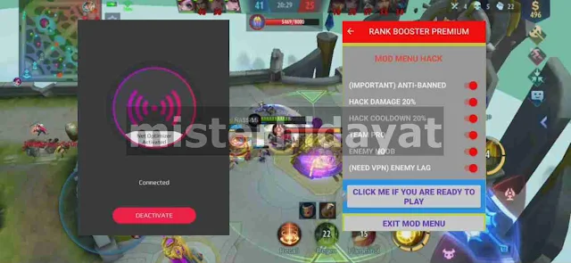 Aplikasi VPN Stable Ping Mobile Legends + Rank Booster Premium 2020