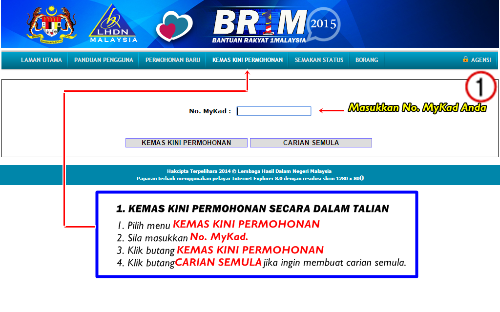 E Br1m 2016 Kemaskini Brim Online 2016  e br1m 2016 