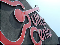 Guitar Center sign from Bobby Owsinski's Big Picture production blog