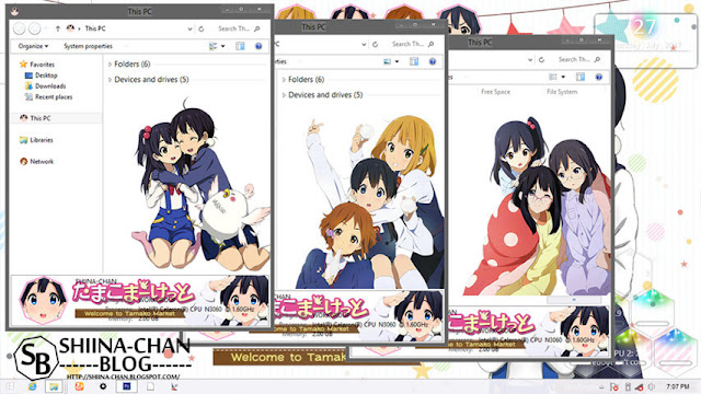 Windows 8/8.1 Theme Tamako Market by Enji Riz