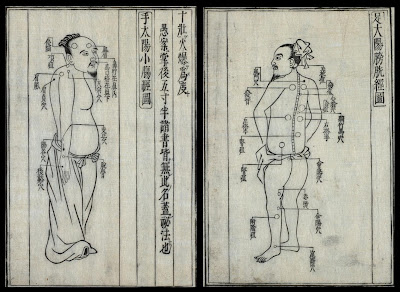 body energy points - Japanese rare medical text