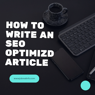 How to write an SEO optimized article