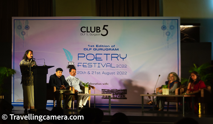 The launch of "The Well-Earned" was followed by a session known as Multiverse 1, moderated by Rajorshi Patranabis, that brought together poets from various backgrounds, such as Manish Sinha (whose poem "Qutb Minar ki Peshi" took the room by storm), Rimi Dey, Prasenjit Dasgupta, Shamayita Sen, and also the young poets Ankit Raj Ojha, Amrita Sharma, and Mukulika Batabyal.