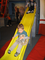 Carson on the Monkey George slide