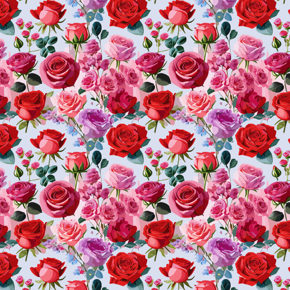 Rose pattern background svg eps png ai vector download