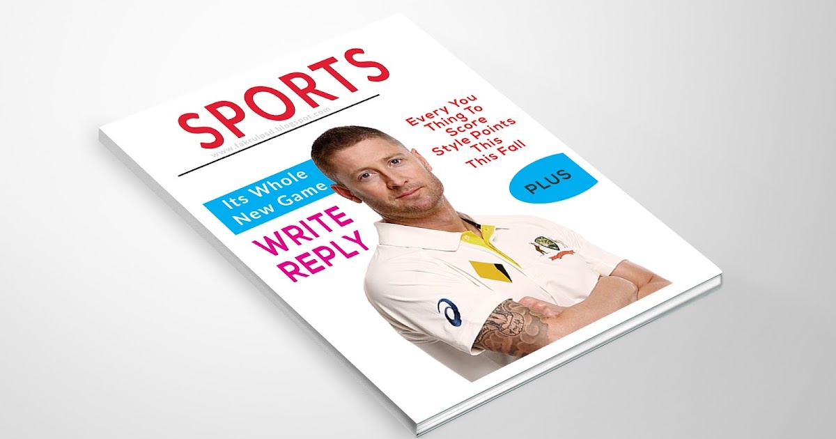 Download SPORTS MAGAZINE COVER - FAKRUL PSD