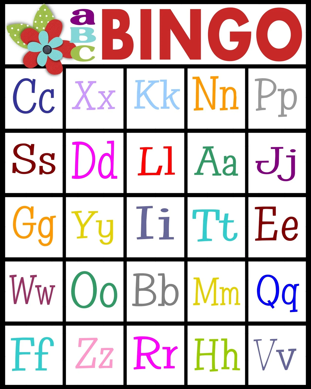 ABC Bingo 4peatssake