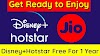 Jio यूज़र्स को अब एक साल के लिए Disney + Hotstar VIP का मुफ्त में सब्सक्रिप्शन प्लान देगा:- 