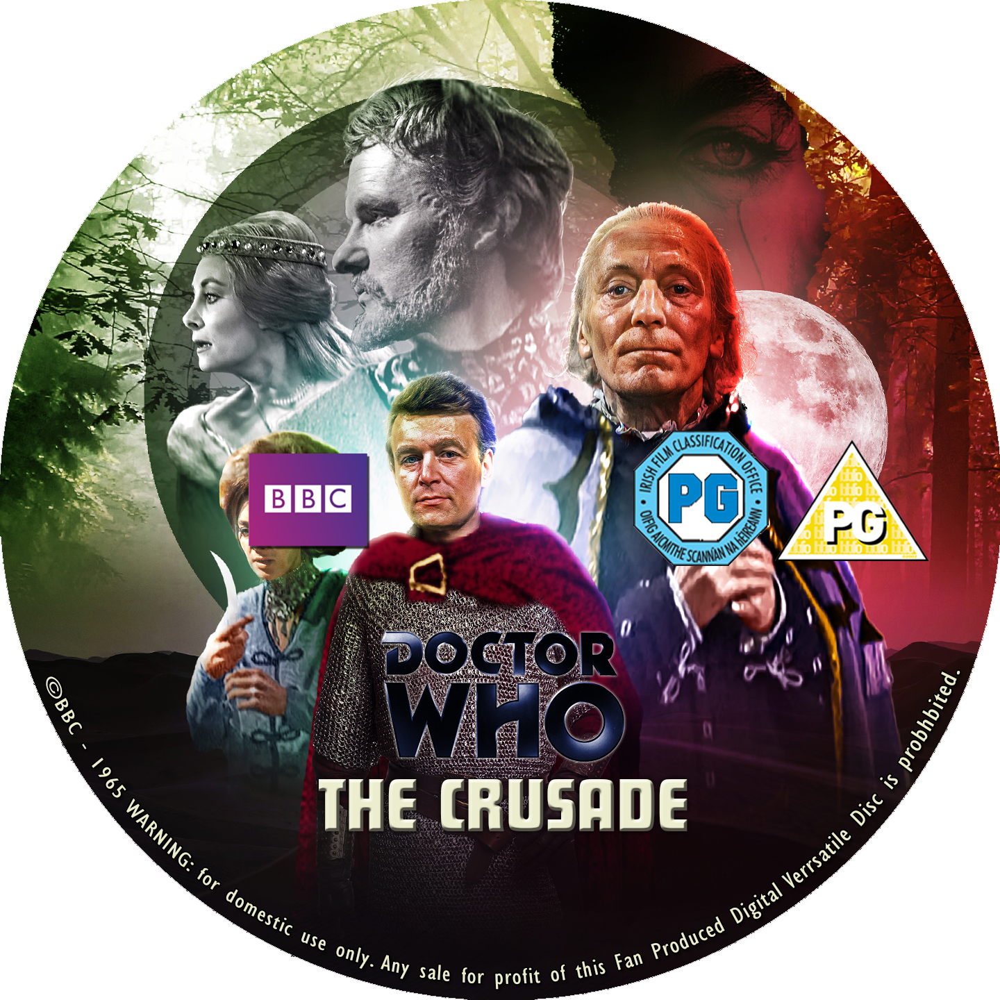 The First Doctor – Custom Doctor Who DVD Covers