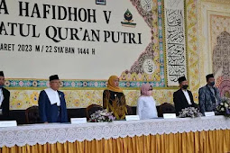 Maruf Amin Hadiri Wisuda Hafidhoh ke-5 Ponpes Hamalatul Putri Jombang 