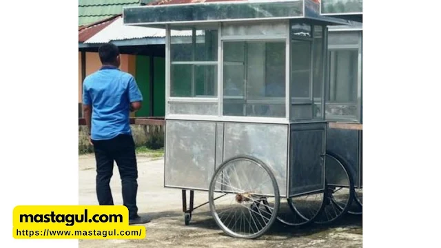 Model Gerobak Gorengan Kekinian dan Terbaru