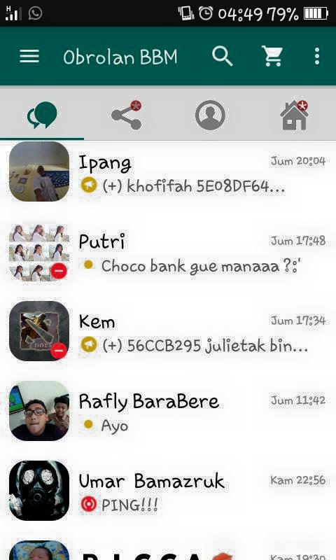 Koleksi BBM Mod Keren Versi 2.12.0.11 Apk | FREE GAME ANDROID