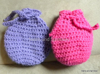 Swirls and Sprinkles: Free crochet Easter goody bag pattern