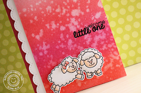 Sunny Studio Stamps: Missing Ewe Baby Themed Sheep Cards by Eloise Blue