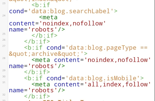 contoh meta tag pada html