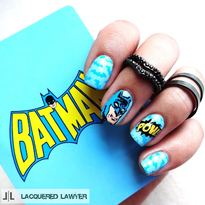 Batman Nail Art