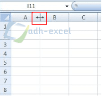 colum width in excel