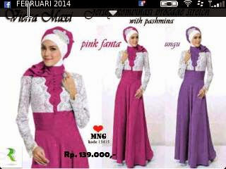 Dress panjang vierra maxi