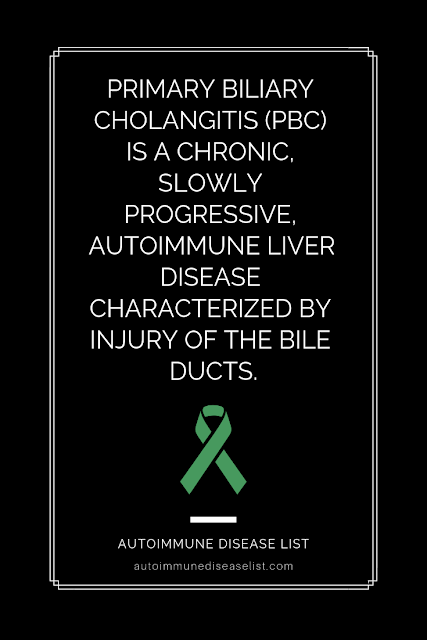 Primary biliary cholangitis PBC information