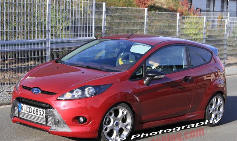 2011 2012 Ford Fiesta ST at the Nurburgring testing began hatchback