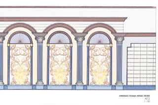 Galeri Seni Catur Nugroho: DESAIN DINDING ISTANA DIENG