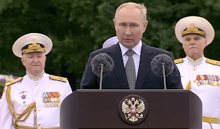 La marine russe va se doter de missiles hypersoniques, annonce Poutine