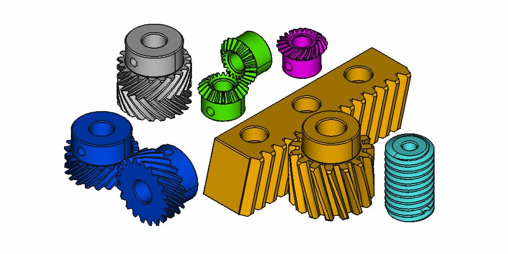 Drawing software：FreeCAD 0.19.1 FCGear & Part Design