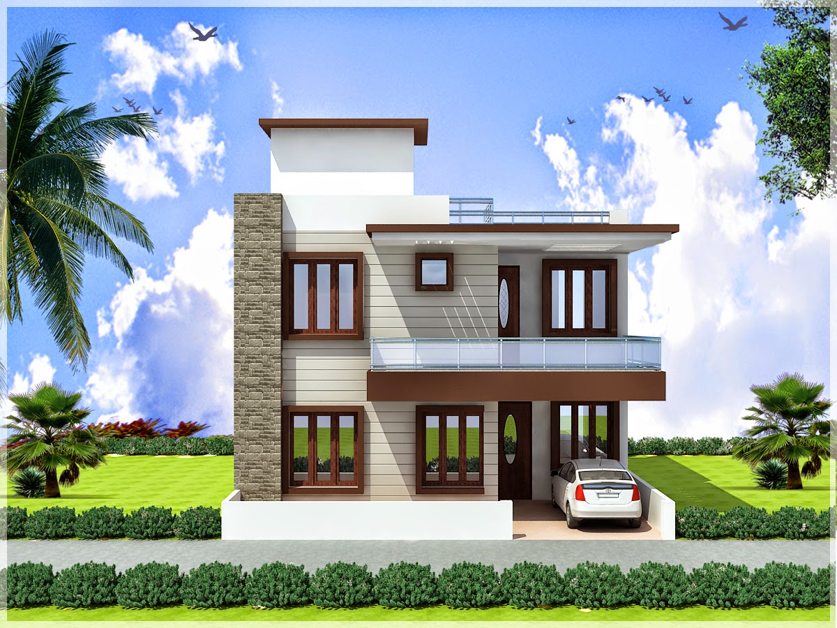  Duplex  House  Exterior Design  Pictures In India Front Design 