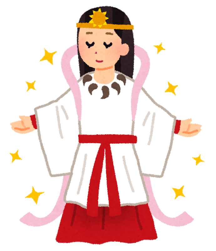 天照大御神のイラスト かわいいフリー素材集 いらすとや 天照大御神のイラスト かわいいフリー素材集 いらすとや