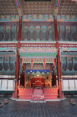 Royal Throne of Gyeongbokgung Palace