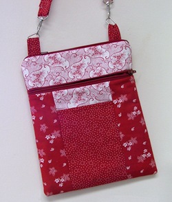 Bag red and white
