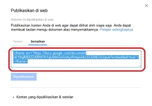 Cara Menyisipkan File Pdf Ke Dalam Postingan Web