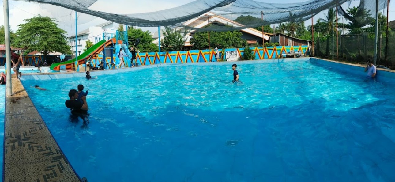 kolam renang wini tirta kota palembang sumatera selatan