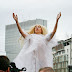 Lady Gaga's Goes Naked, Appearing Like A Ghost In The Streets Of London 