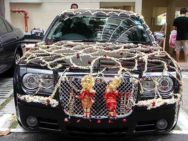 Indian Wedding Car Decorations