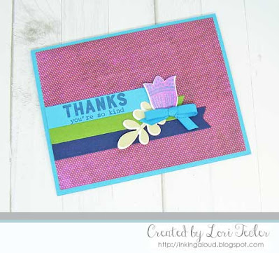You're So Kind card-designed by Lori Tecler/Inking Aloud-stamps and dies from Reverse Confetti