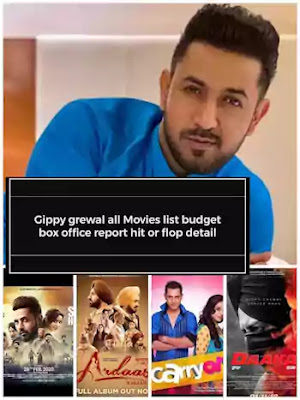 Gippy grewal all Movies list budget box office hit or flop detail