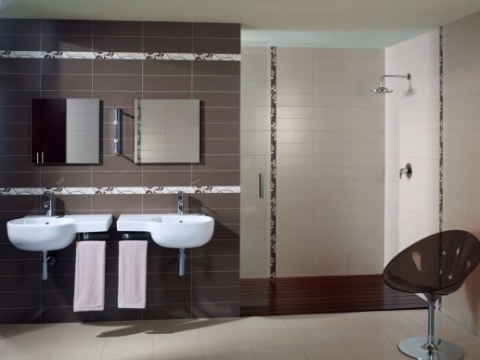 Contemporary Bathroom Design on Modern Bathroom Tile