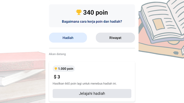 cara memperoleh point 1000