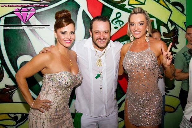 Juju Salimeni, Viviane Araújo e Mestre Caju