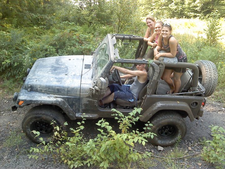 Won't last forever. This is my friend's Jeep, and we stopped for a picture, we do not normally .