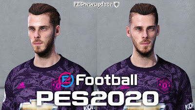 PES 2020 Faces David de Gea by Alief